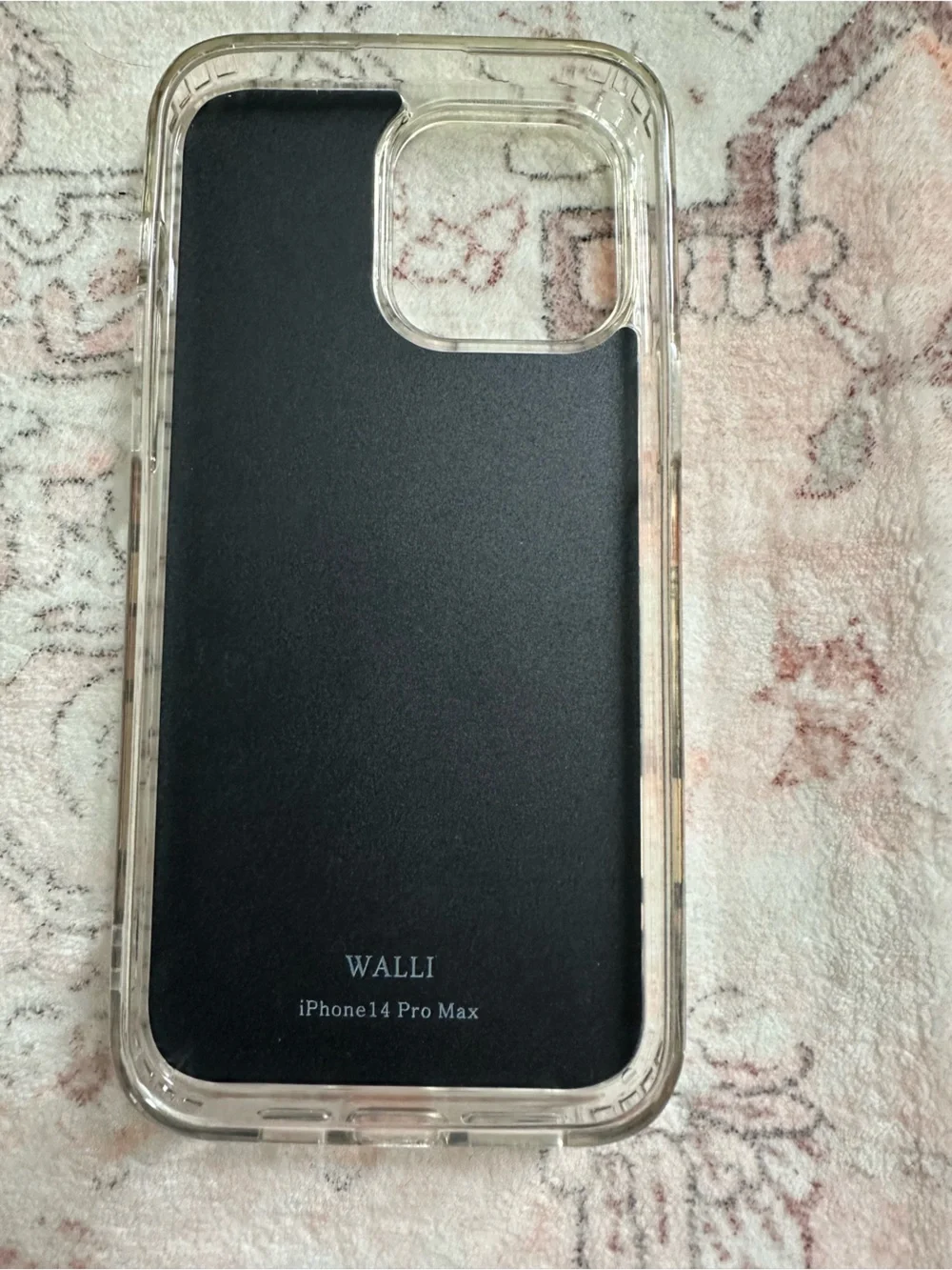 Floral Protective Phone Case with Rust Hand Strap
